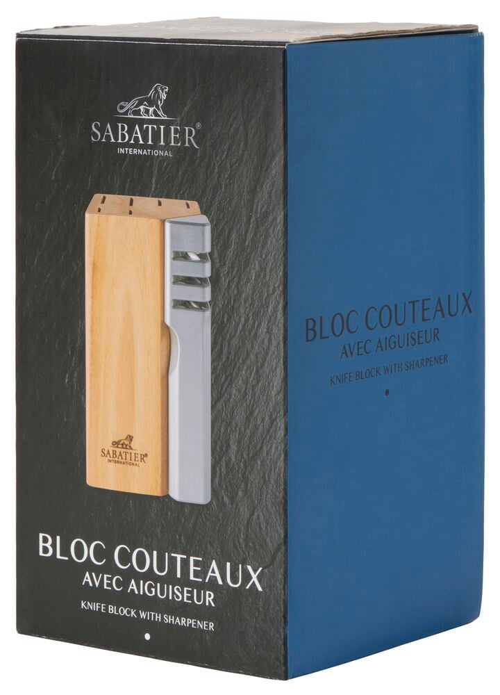 Knivblock med knivslip Sabatier - 2