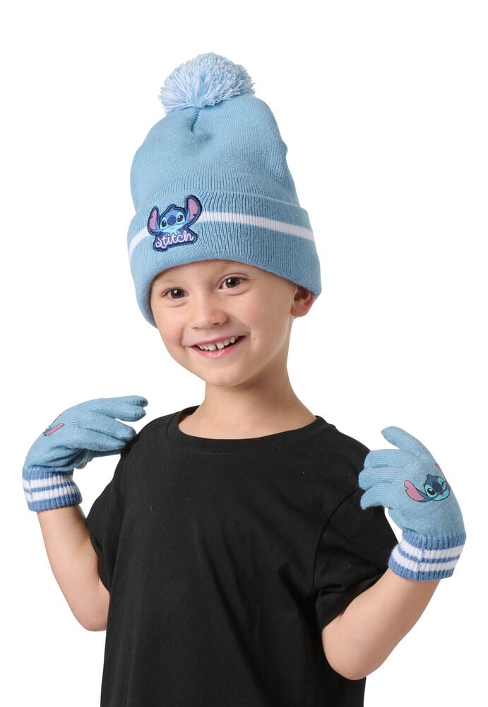 Barnmössa och vantar, set - 5