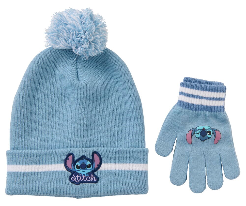 Barnmössa och vantar, set