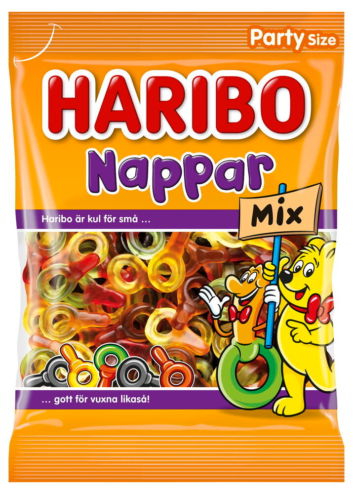 Godis Haribo Nappar