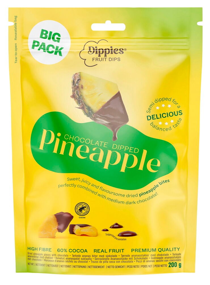 Torkad frukt Dippies