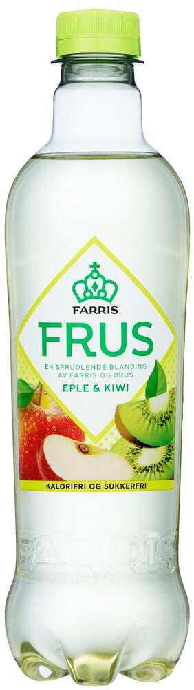 Vann med kullsyre Farris Frus