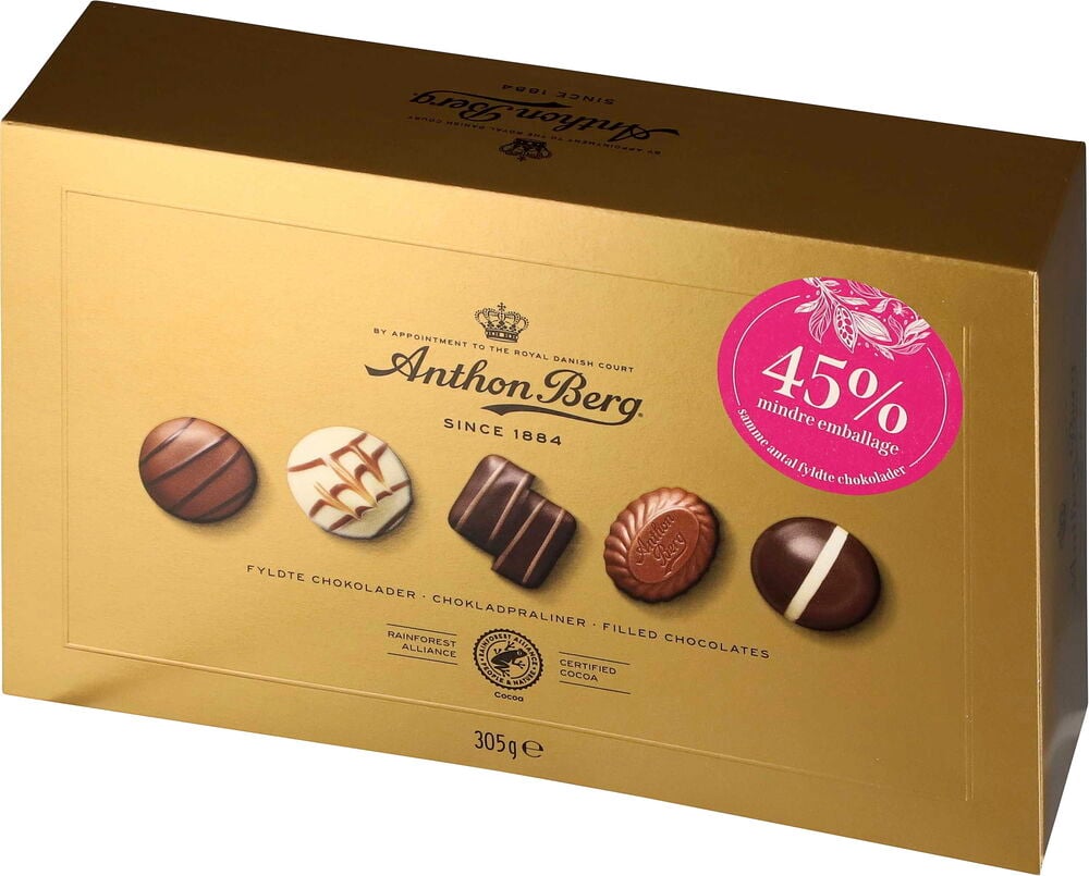 Chokladask Anthon Berg