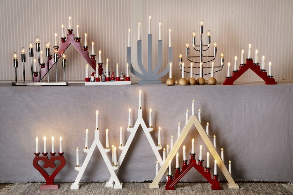 Adventsljusstake Santa - 3