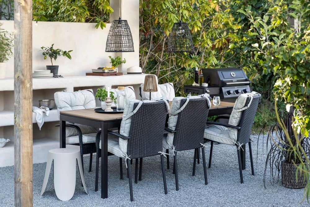 Pute høy rygg Hampton - 7