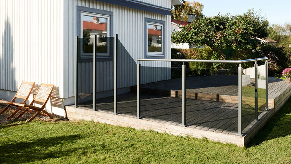 Glasgeländer und Zubehör