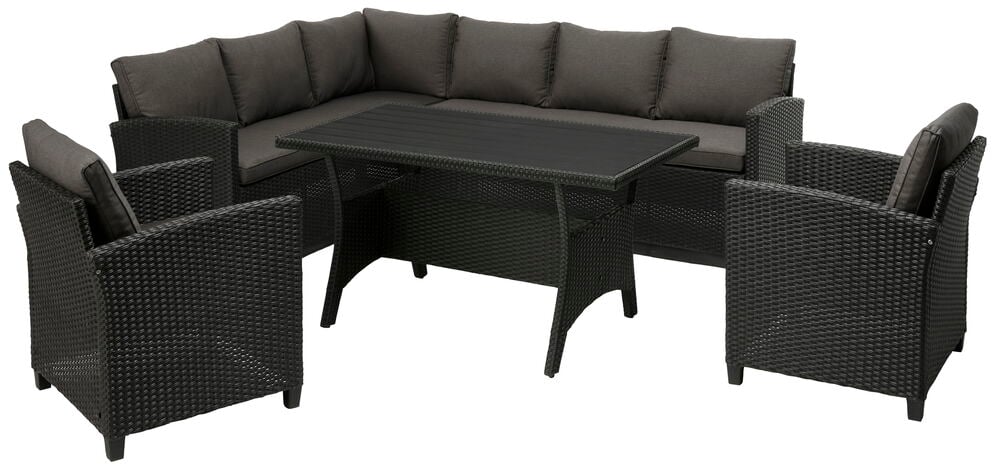 Loungesett Nice, 2 lenestoler