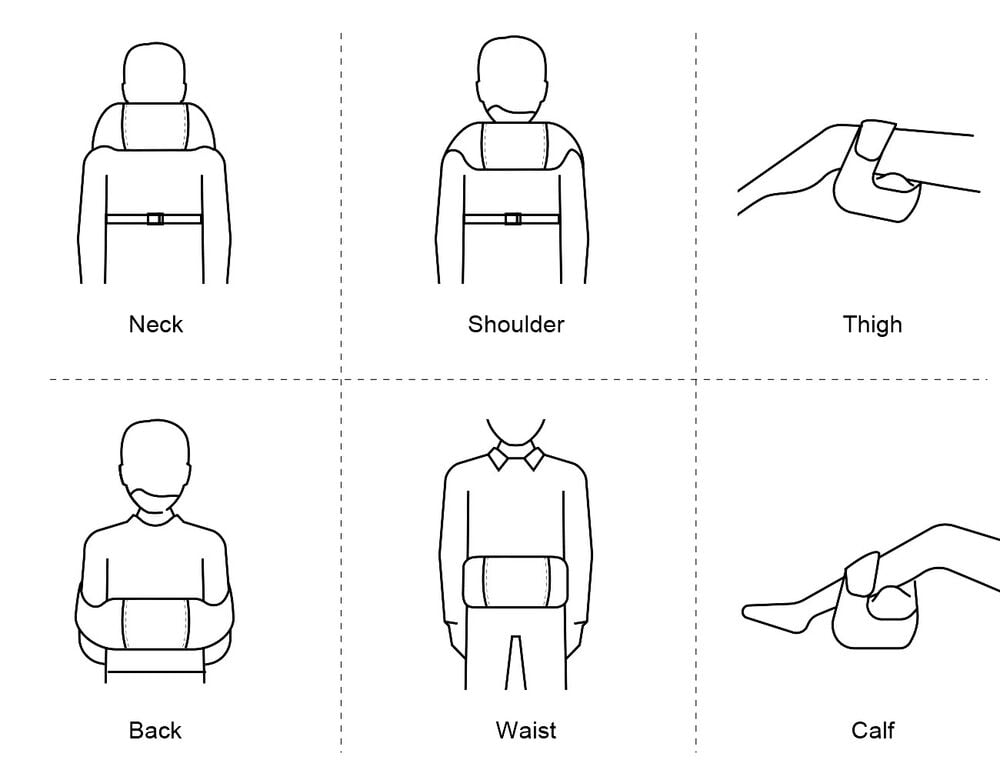 Massageapparat för nacke och axlar - 6