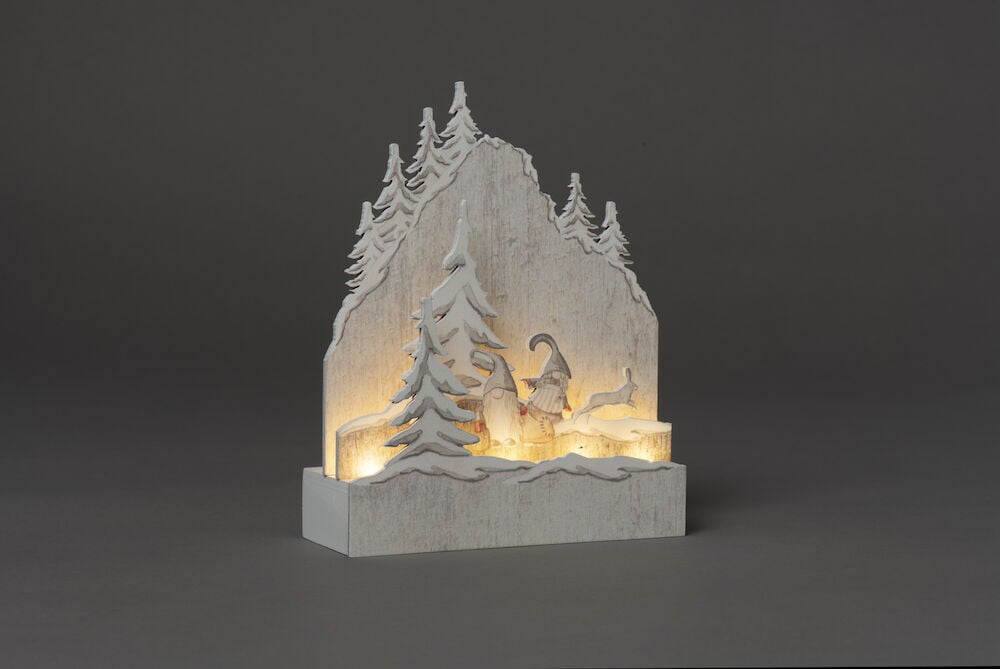 Dekorationsbelysning Mountain Santas - 5