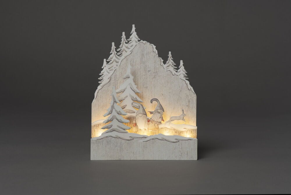 Dekorationsbelysning Mountain Santas - 6