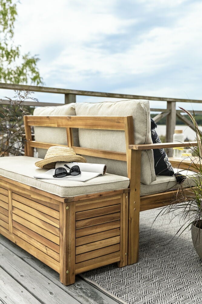 Förvaringsbänk Villastad | Rusta.com