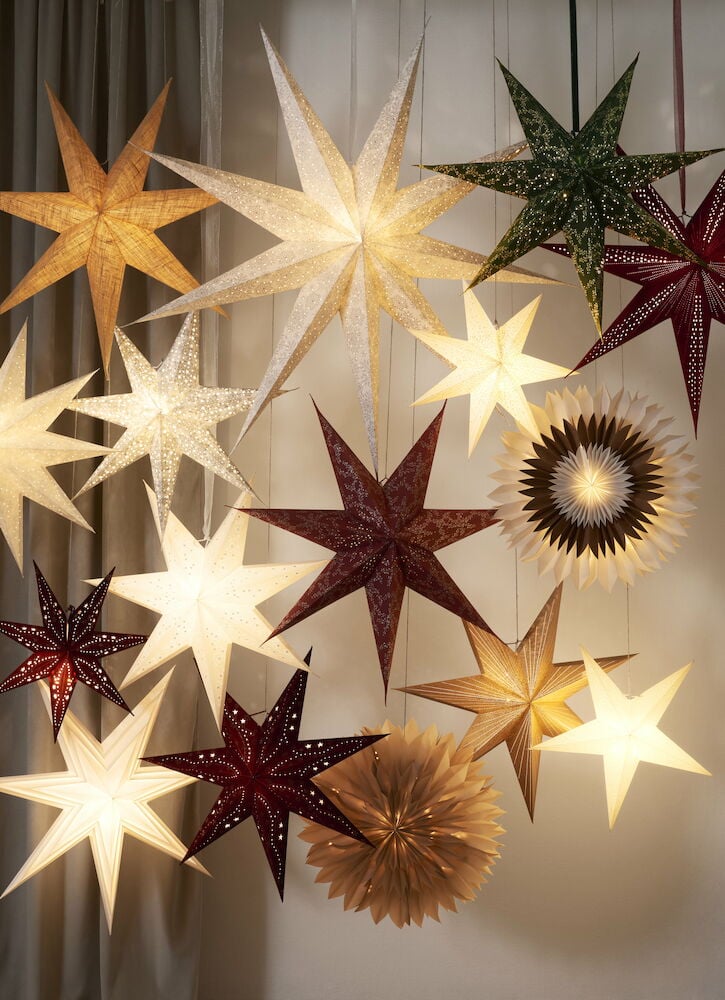 Adventsstjärna Paljett - 2