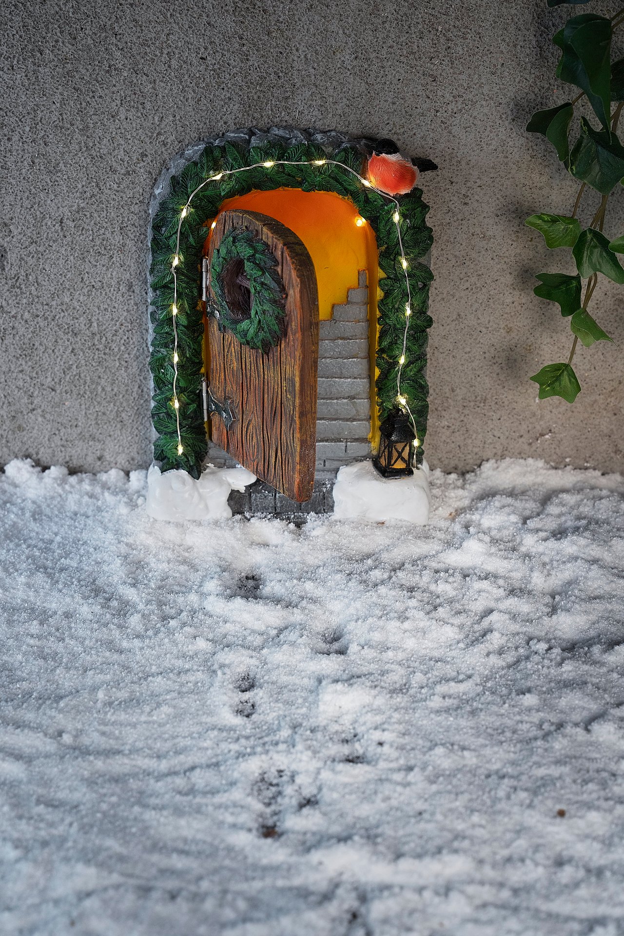 Dekorationsbelysning Christmas House Door - 8