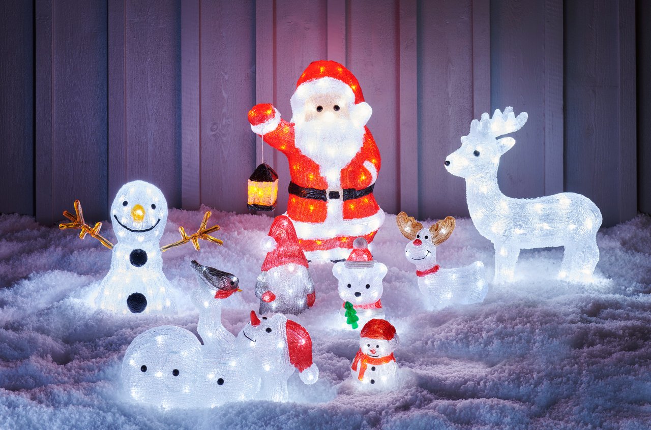 Dekorationsbelysning Snowman Karl - 4