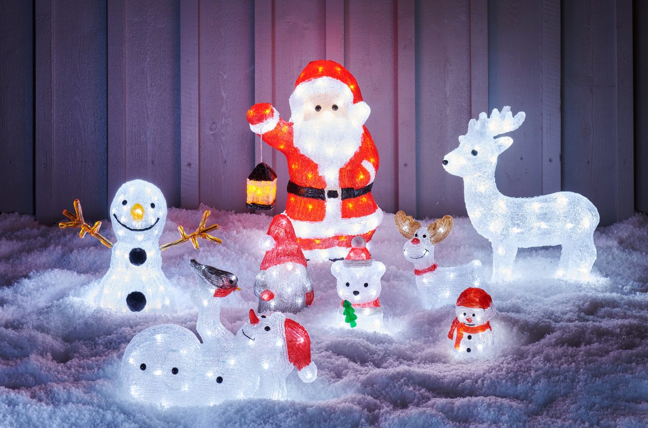 Dekorationsbelysning Snowman Karl - 5