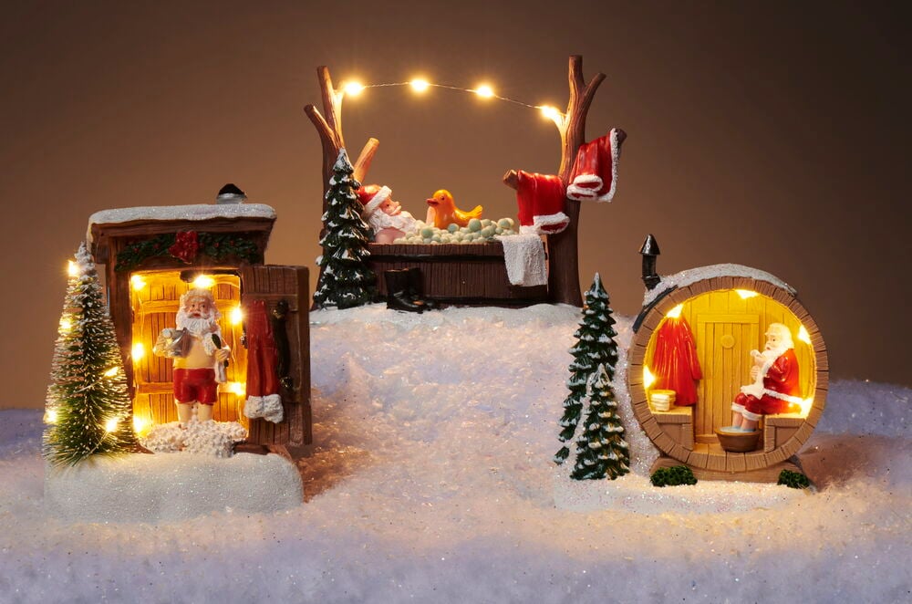 Dekorationsbelysning Santa’s shower - 3