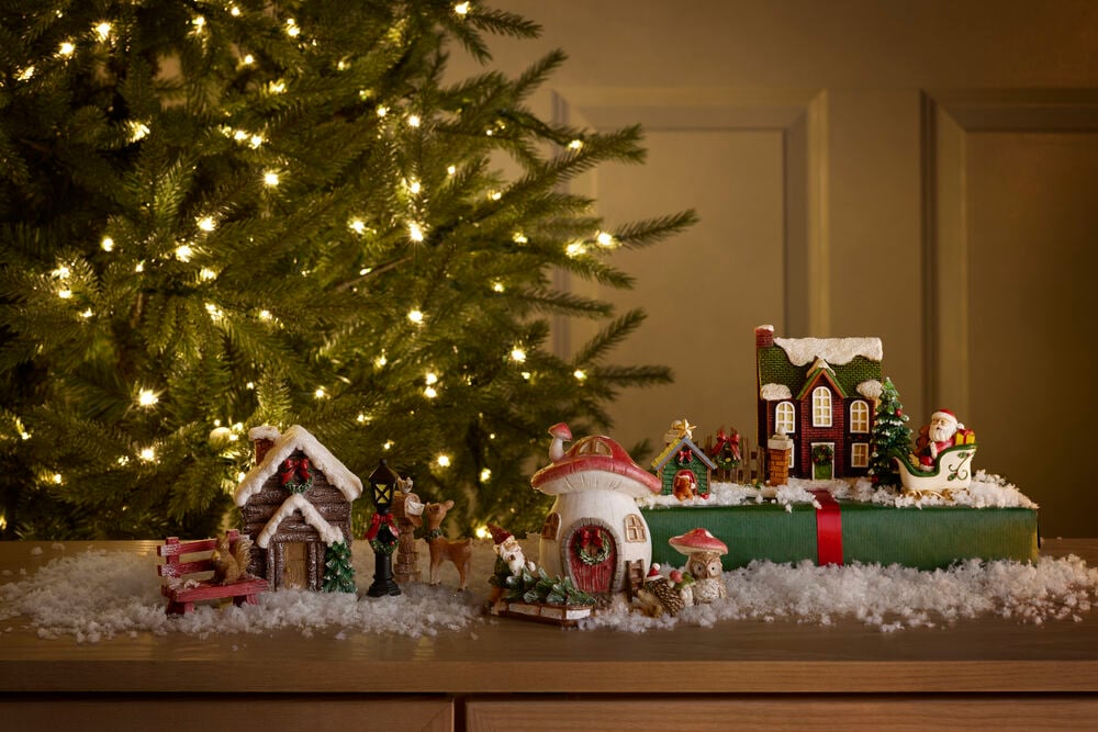 Weihnachtsdekorationsset Miniature world - 6