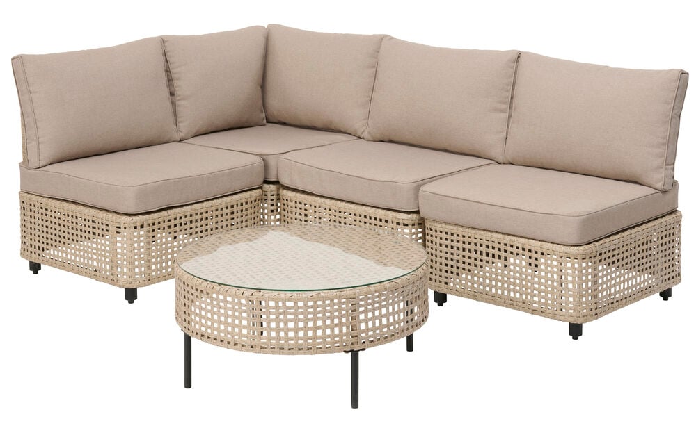 Loungeset Split, 5 delar