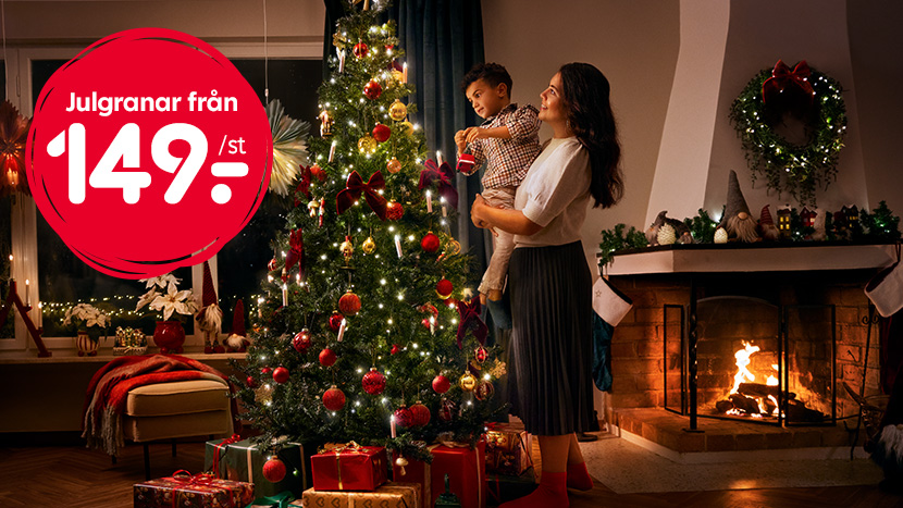 Julgranar från 149:-.