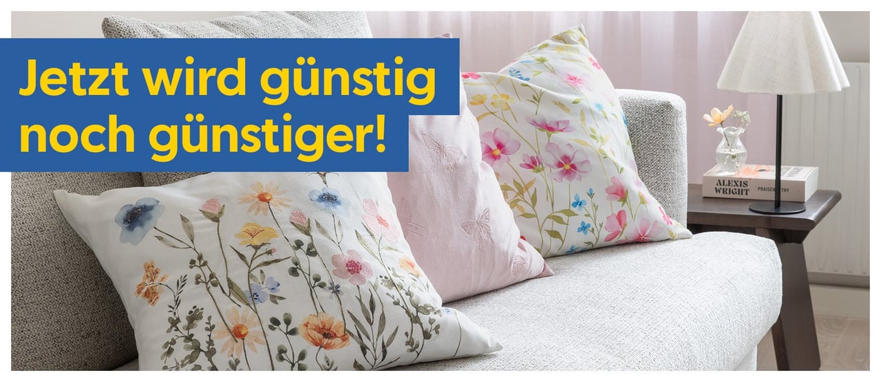 Jetzt wird günstig noch günstiger!