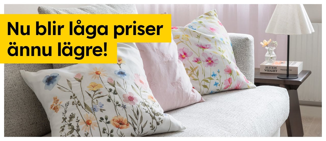 Nu blir låga priser ännu lägre!