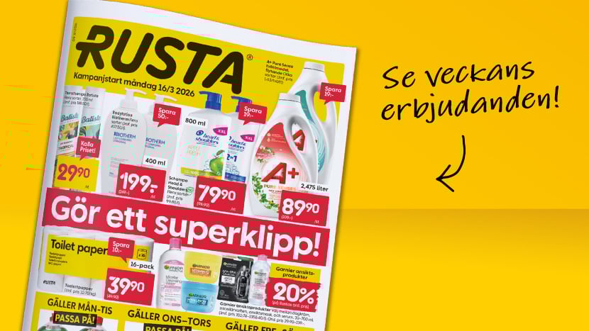 Se veckans erbjudanden i reklambladet