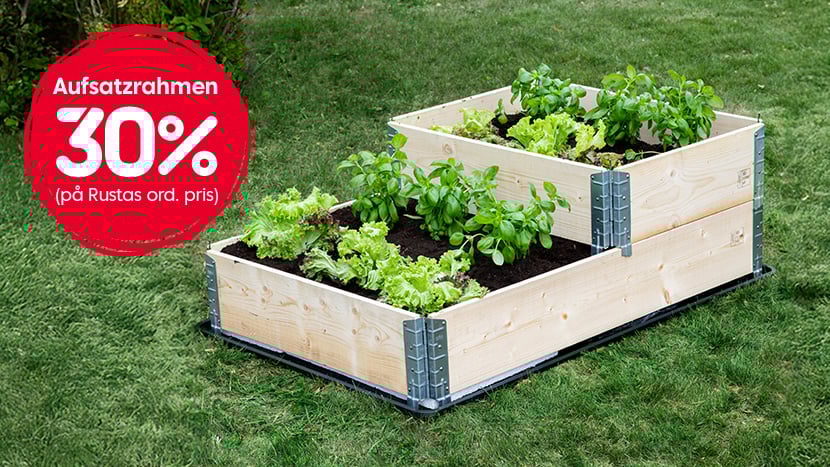 Alle Aufsatzrahmen 30%.