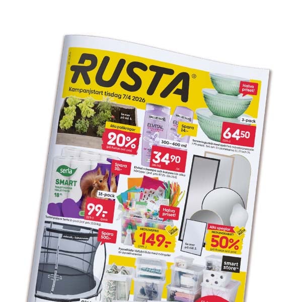 Rusta Start Kit Rusta – Mycket för pengarna | Rusta.com
