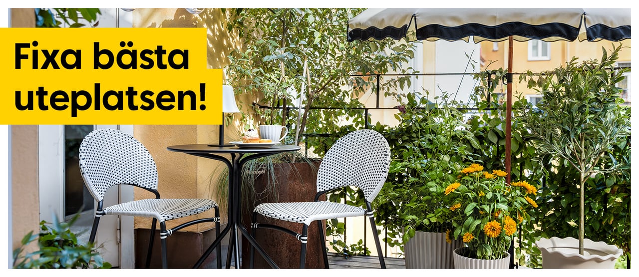 Fixa bästa uteplatsen!