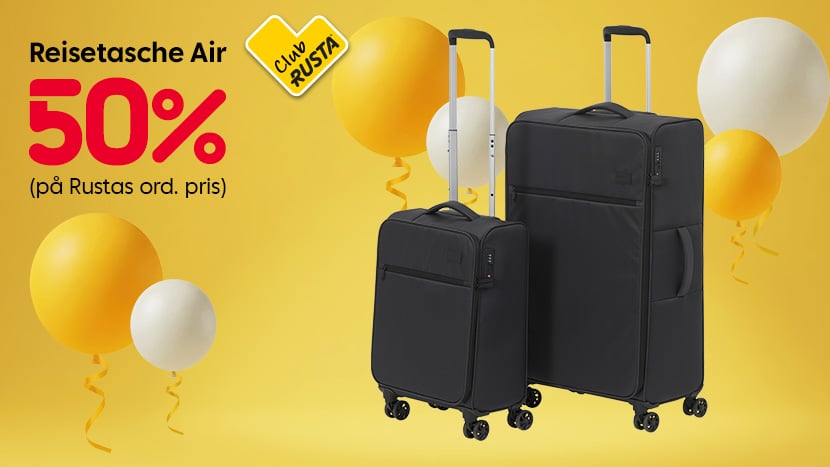 CLUB RUSTA: Reisetasche Air 50%.