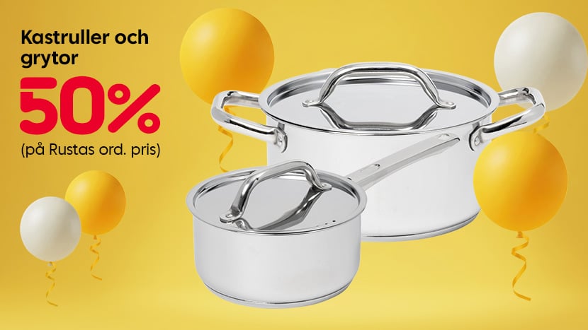 v.16 kastruller och grytor