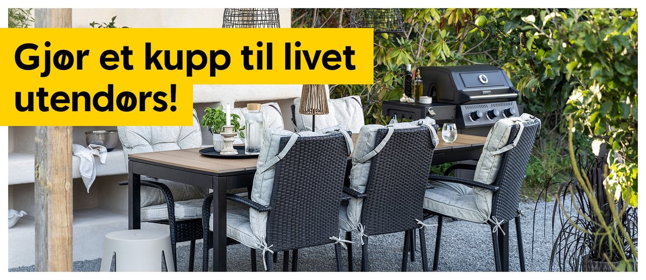 Gjør et kupp til livet utendørs!