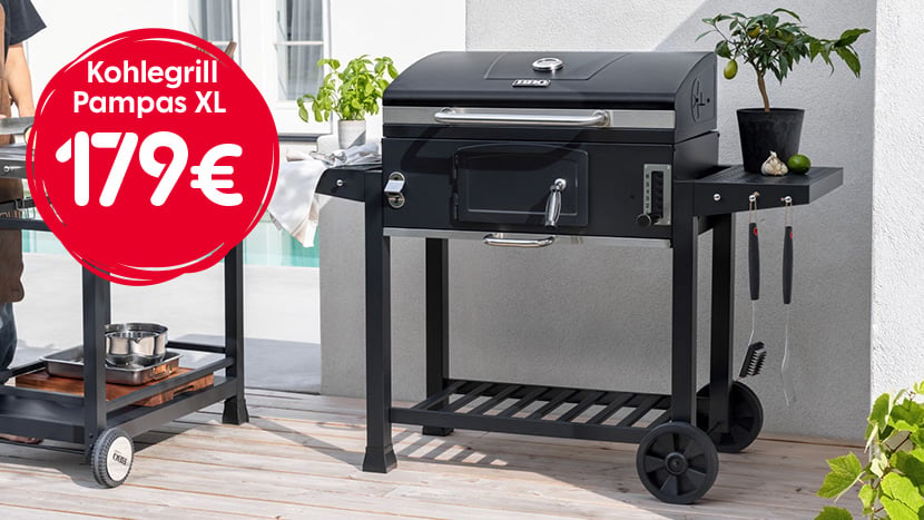 Kohlegrill Pampas XL 179€/Stck.