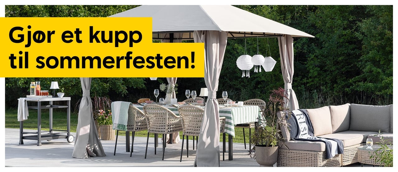 Gjør et kupp til sommerfesten!