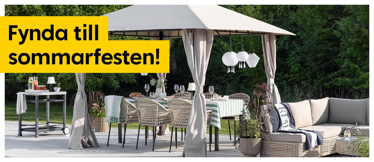 Fynda till sommarfesten!