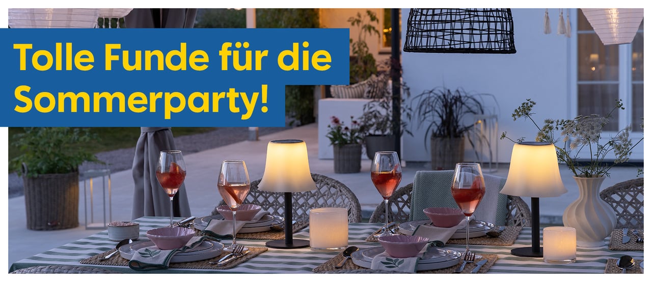 Alles für das Sommerfest!