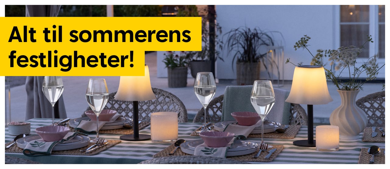 Alt til sommerens festligheter!