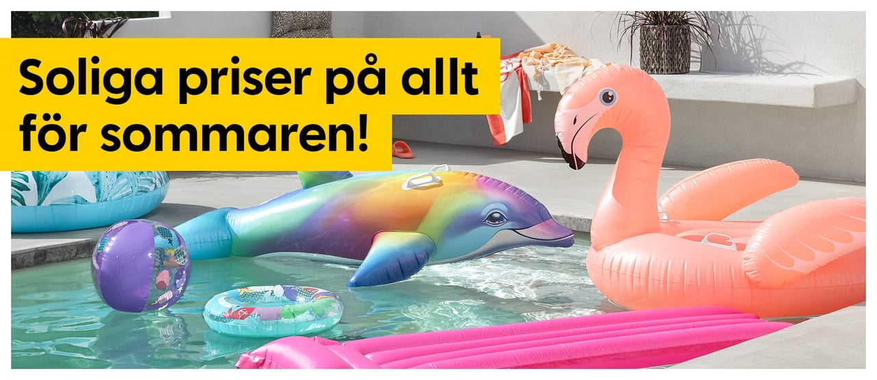 Soliga priser på allt för sommaren!