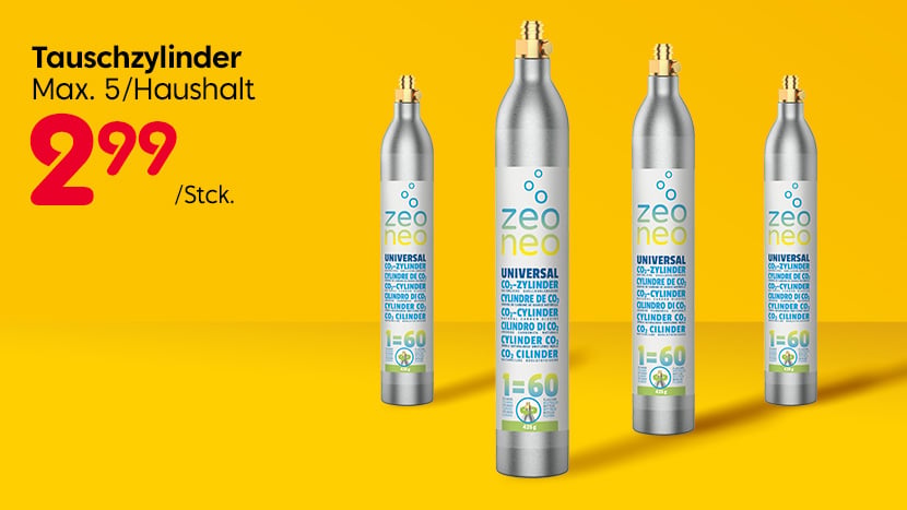 Tauschzylinder 2,99/Stck. Max. 5/Haushalt.