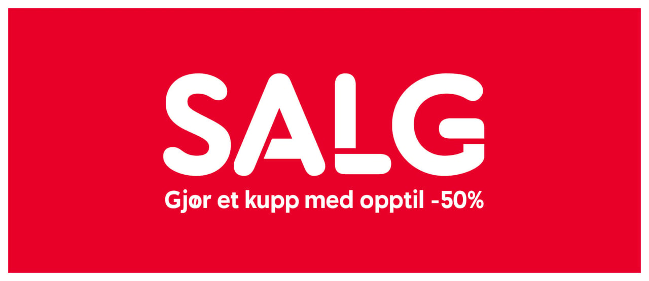 SALG: Gjør et kupp med opptil -50%.