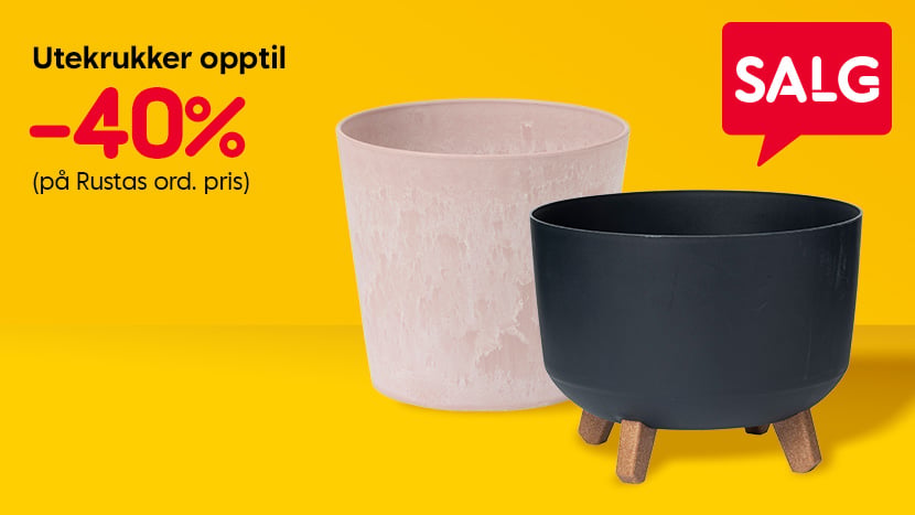 SALG Alle utekrukker opptil -40%.