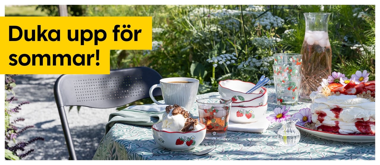 Duka upp för sommar!