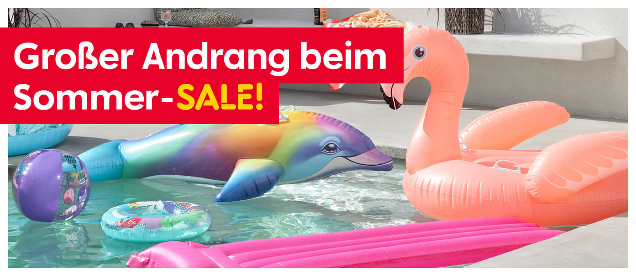 Großer Andrang beim Sommer-SALE!