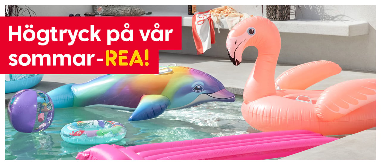 Högtryck på vår sommar-REA!