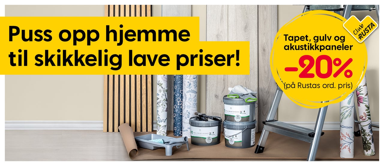 Rusta Start Kit Rusta – Mye for pengene | Rusta.com