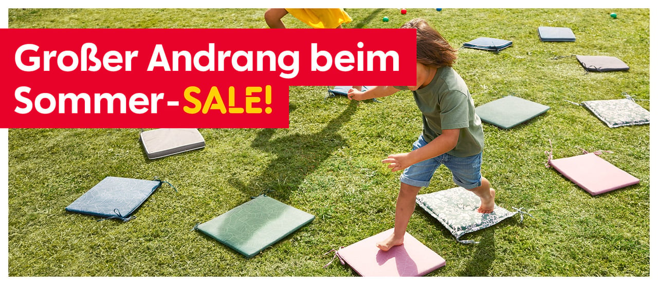 Großer Andrang beim Sommer-SALE!