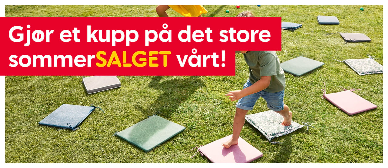 Gjør et kupp på det store sommersalget vårt!