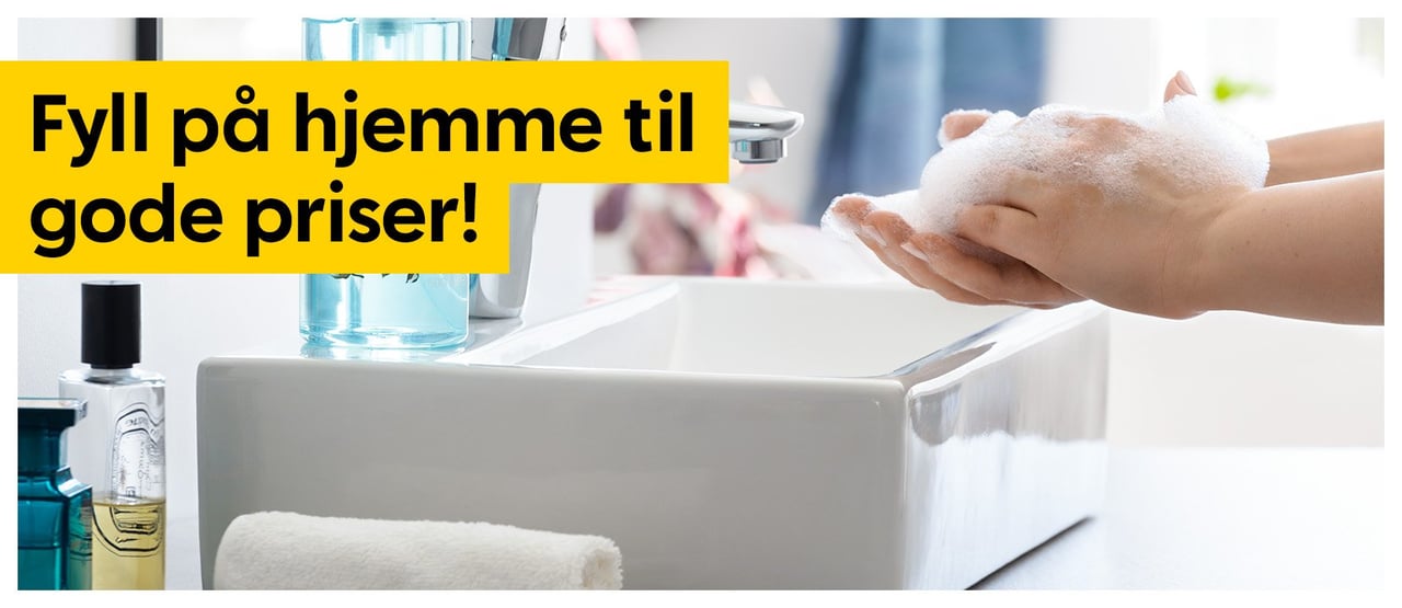 Fyll på hjemme til gode priser!
