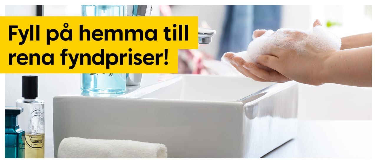 Fyll på hemma till rena fyndpriser!
