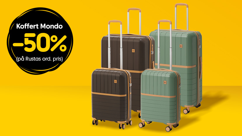 Koffert Mondo -50%.